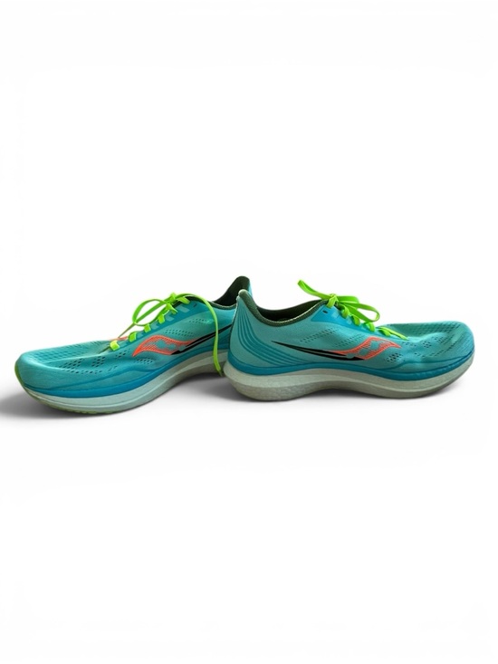 Saucony Endorphin Pro 2 Turquoise Running Athletic Sneaker MEN 8.5 Exc Pre Owned